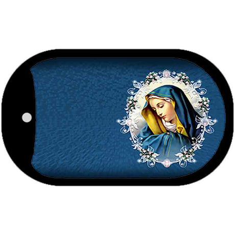 Virgin Mary Novelty Metal Dog Tag Necklace DT-7807