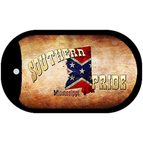 Southern Pride Mississippi Dog Tag Kit Novelty Necklace DT-7932