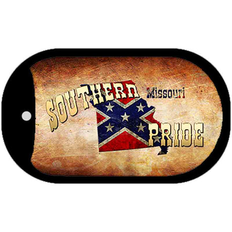 Southern Pride Missouri Novelty Metal Dog Tag Necklace DT-7977