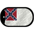 Second Confederate Flag Novelty Metal Dog Tag Necklace DT-7981