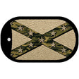 Confederate Stripes Camo Novelty Metal Dog Tag Necklace DT-7988