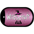 Witchcraft Novelty Metal Dog Tag Necklace DT-8007