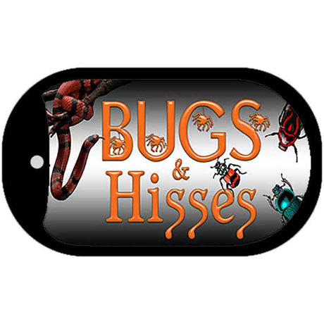 Bugs and Hisses Novelty Metal Dog Tag Necklace DT-8013