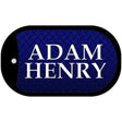 Adam Henry Novelty Dog Tag Necklace DT-8016