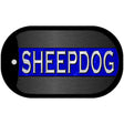 Sheepdog Police Novelty Dog Tag Necklace DT-8017