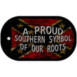 Symbol Of Our Roots Novelty Metal Dog Tag Necklace DT-8099