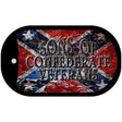 Sons Of Confederate Veterans Novelty Metal Dog Tag Necklace DT-8100