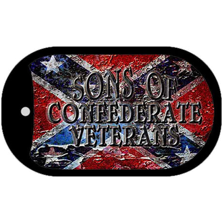 Sons Of Confederate Veterans Novelty Metal Dog Tag Necklace DT-8100