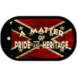 Matter Of Pride Novelty Metal Dog Tag Necklace DT-8101