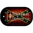 General Robert E Lee Novelty Metal Dog Tag Necklace DT-8105