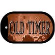 Old Timer Novelty Metal Dog Tag Necklace DT-8114