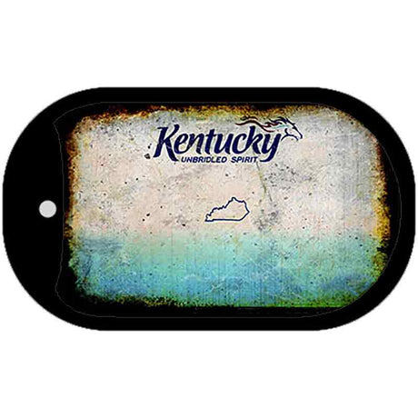 Kentucky Rusty Blank Novelty Metal Dog Tag Necklace DT-8134