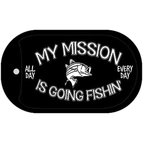 My Mission Novelty Metal Dog Tag Necklace DT-8291