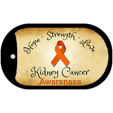 Kidney Cancer Novelty Metal Dog Tag Necklace DT-8309