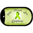 Lymphoma Cancer Novelty Metal Dog Tag Necklace DT-8314