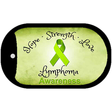 Lymphoma Cancer Novelty Metal Dog Tag Necklace DT-8314