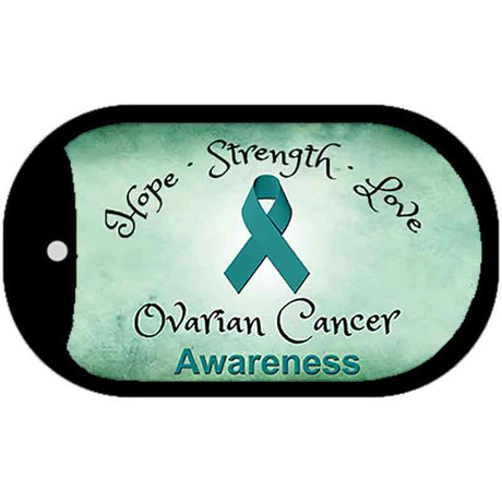 Ovarian Cancer Novelty Metal Dog Tag Necklace DT-8317