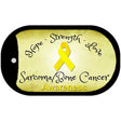 Sarcoma Bone Novelty Metal Dog Tag Necklace DT-8320