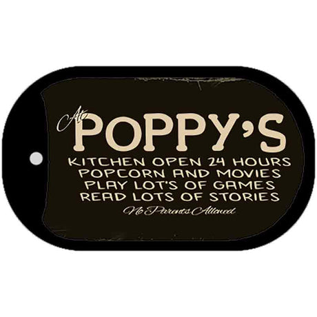 Poppys Kitchen Novelty Metal Dog Tag Necklace DT-8372