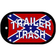 Trailer Trash Dog Tag Kit Novelty Necklace DT-841