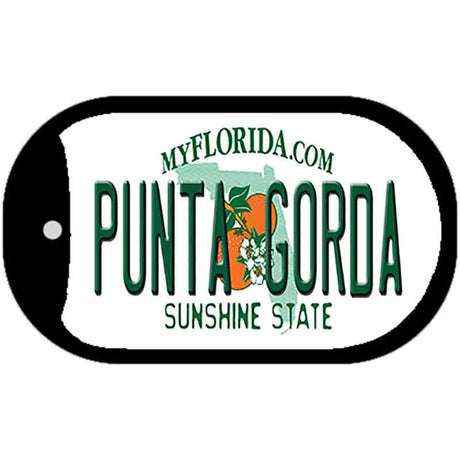 Punta Gorda Florida Novelty Metal Dog Tag Necklace DT-8514