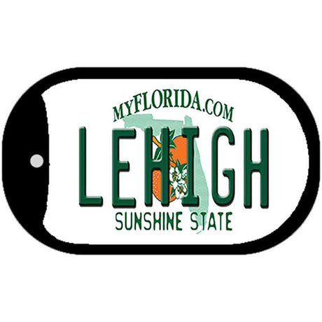 Lehigh Florida Novelty Metal Dog Tag Necklace DT-8523