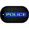 Police Novelty Dog Tag Necklace DT-8534