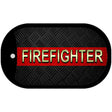 Firefighter Novelty Dog Tag Necklace DT-8535