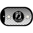 POW MIA Diamond Novelty Metal Dog Tag Necklace DT-8542