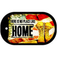 There Is No Place Like Home Novelty Metal Dog Tag Necklace DT-8558