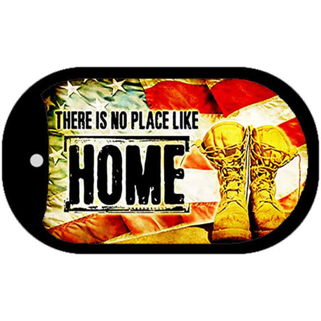 There Is No Place Like Home Novelty Metal Dog Tag Necklace DT-8558