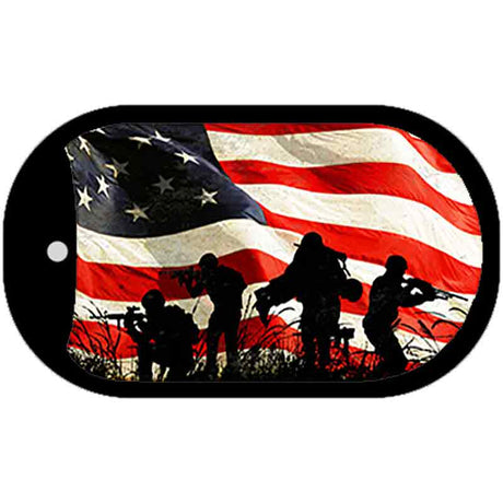 American Freedom Fighters Novelty Metal Dog Tag Necklace DT-8559