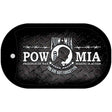 POW MIA Metal Novelty Dog Tag Necklace DT-8576