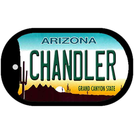 Chandler Arizona Novelty Metal Dog Tag Necklace DT-8652