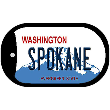 Spokane Washington Novelty Metal Dog Tag Necklace DT-8674