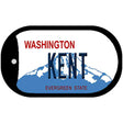 Kent Washington Novelty Metal Dog Tag Necklace DT-8676