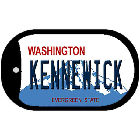 Kennewick Washington Novelty Metal Dog Tag Necklace DT-8678