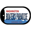 Boaters Paradise Washington Novelty Metal Dog Tag Necklace DT-8688