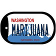 Marijuana Washington Novelty Metal Dog Tag Necklace DT-8692