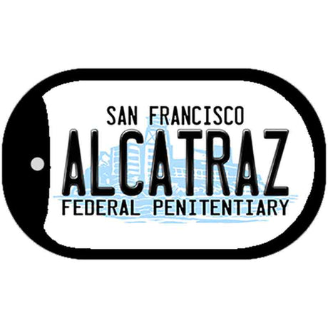 Alcatraz San Francisco Novelty Metal Dog Tag Necklace DT-8699