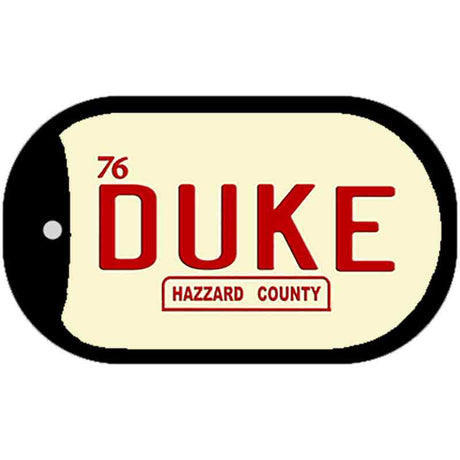 Duke Novelty Metal Dog Tag Necklace DT-8714