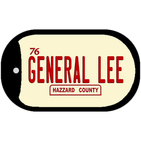 General Lee Novelty Metal Dog Tag Necklace DT-8716