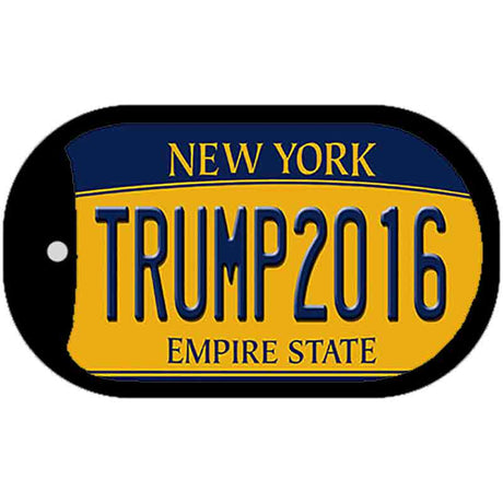 Trump2016 New York Novelty Metal Dog Tag Necklace DT-8745