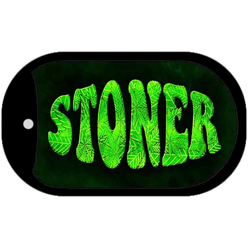 Stoner Novelty Metal Dog Tag Necklace DT-8755