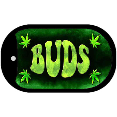 Buds Novelty Metal Dog Tag Necklace DT-8756