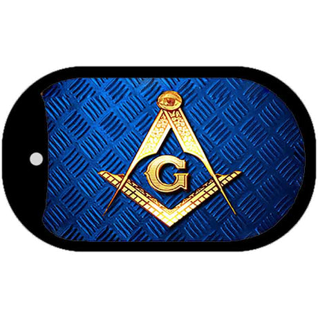 Freemasonry Novelty Metal Dog Tag Necklace DT-8772