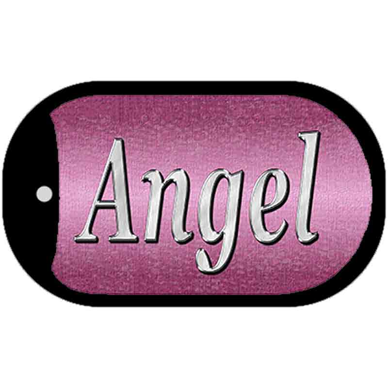 Angel Novelty Metal Dog Tag Necklace DT-8778