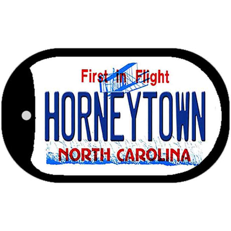 Horneytown North Carolina Novelty Metal Dog Tag Necklace DT-8784