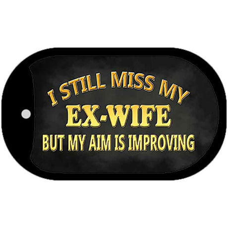 Ex Wife Novelty Metal Dog Tag Necklace DT-8787