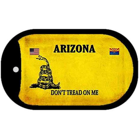 Arizona Do Not Tread Novelty Metal Dog Tag Necklace DT-8835